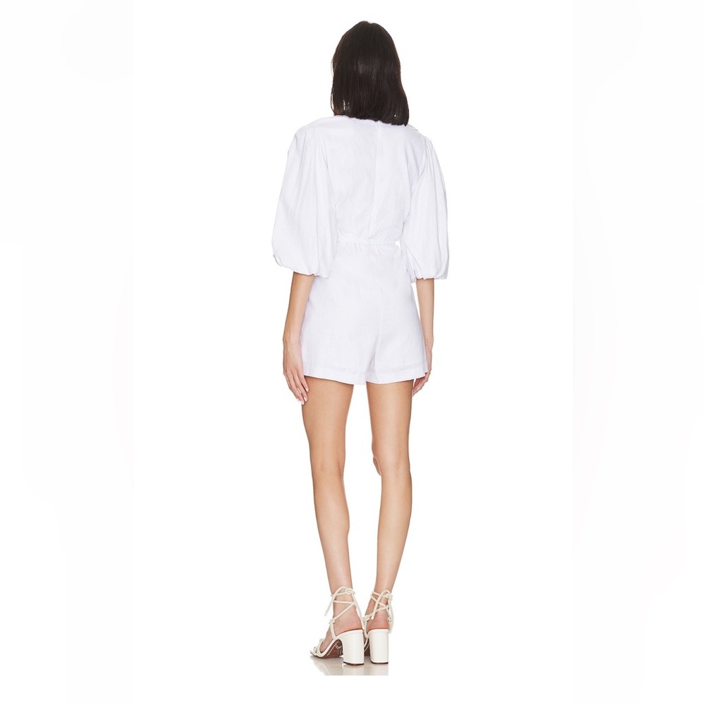 1. State V Neck Ring Cut Out Romper - Picture 2 of 4